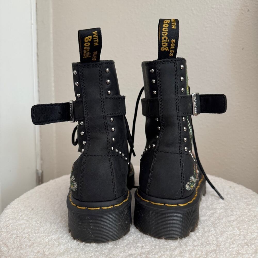 Dr. Martens Gomez Wild Botanicals Black Boots 6 - Picture 6 of 11